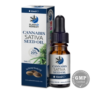 Plant of Remedy 20% CBG Cannabis Oil